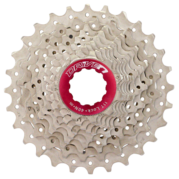 Kassette 10 speed Sunrace CSRX0 11-32T - metallic
