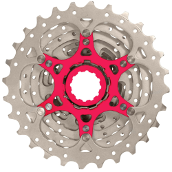 Cassette-sprocket 10 speed Sunrace CSRX0 11-28T - metallic