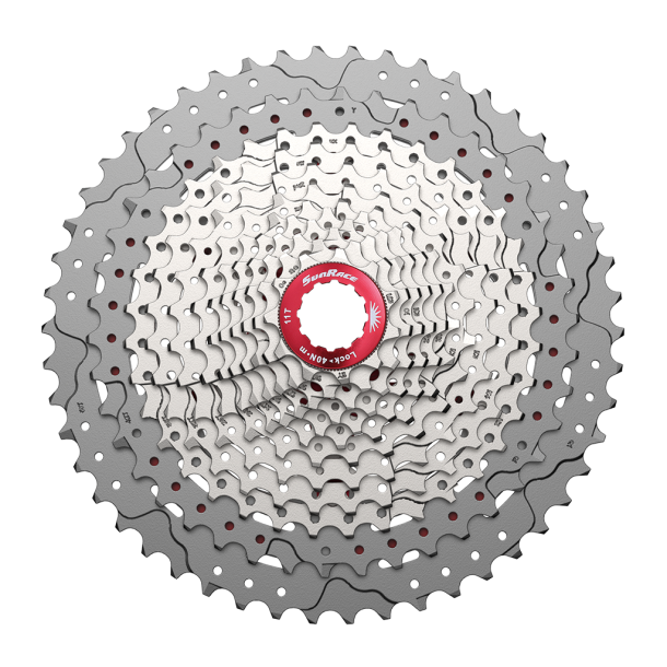 Cassette-sprocket 11 speed Sunrace CSMX80 11-51T - silver