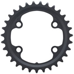 Klinge 31T Shimano GRX FC-RX810 2 x 11 speed - sort