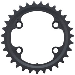 Klinge 31T Shimano GRX FC-RX810 2 x 11 speed - sort