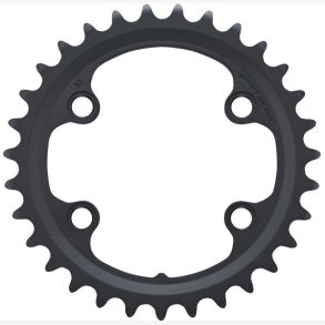 Tandhjul 31T Shimano GRX FC-RX810 2 x 11 speed - black