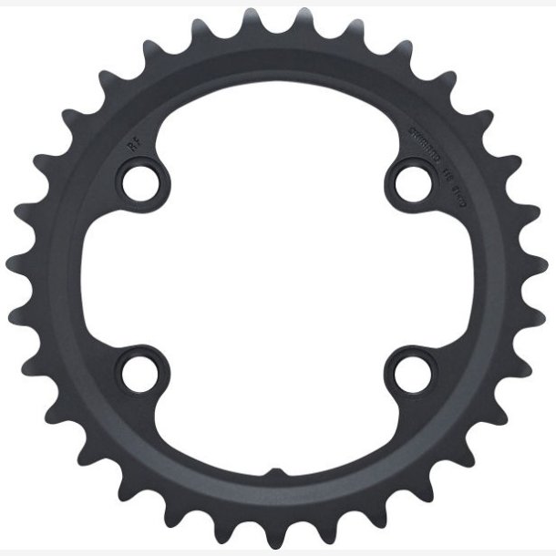 Tandhjul 31T Shimano GRX FC-RX810 2 x 11 speed - black
