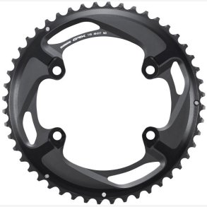 Klinge 48T Shimano GRX FC-RX810 2 x 11 speed - sort