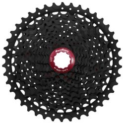 Sunrace kassette 11 speed 11-42 sort/r�d