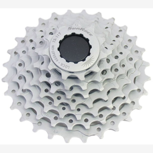 Cassette-Sprocket 7-speed Sunrace 11-28T nickel