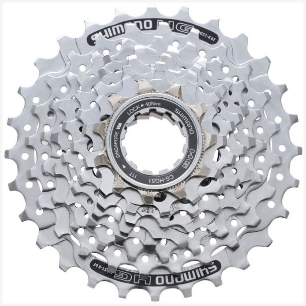 Kassette 8 speed Shimano HG51 11-28T