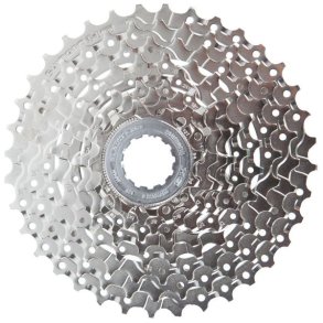 Kassette 9 gear Shimano Alivio CS-HG400 11-34T - s�lv