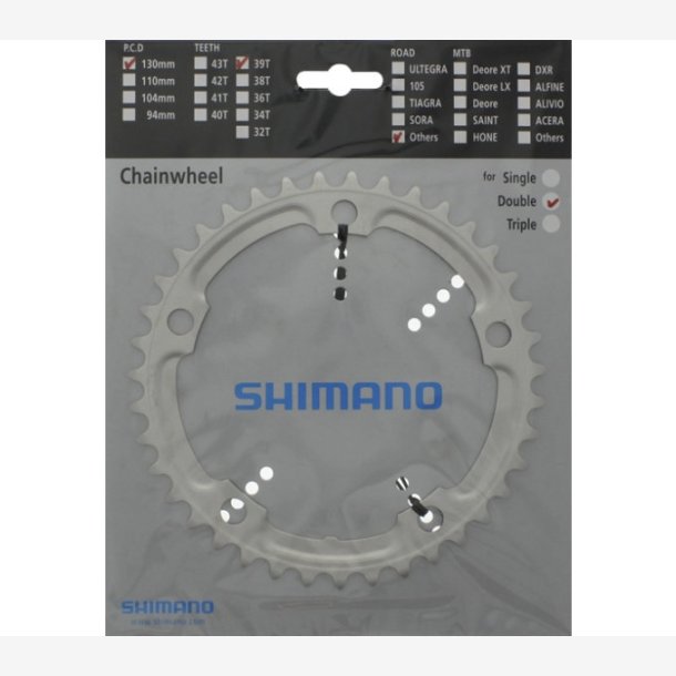 Tandhjul 39T Shimano Tiagra FC-4600