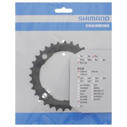  Shimano klinge 32T FC-M361 sort