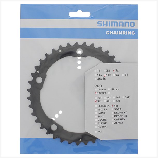 Tandhjul 39T Shimano 105 FC-5703 - black