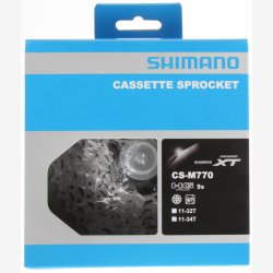 Cassette-sprocket 9 speed Shimano Deore XT CS-M770  11-34T