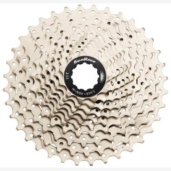 Cassette-Sprocket 10-speed Sunrace with Steel Spider 11-36T - metalic