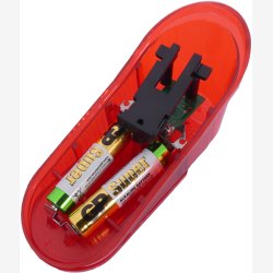 Baglygte Gazelle XB LED med batterier