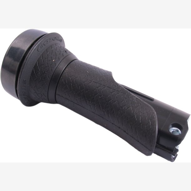 Hndtag greb for left Gazelle Basic 100 mm with rotating bell - black