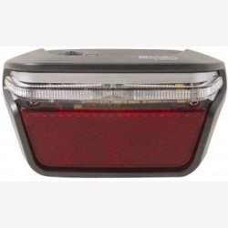 Baglygte Spanninga Brasa til elcykel 6-12 Volt (80 mm montering)