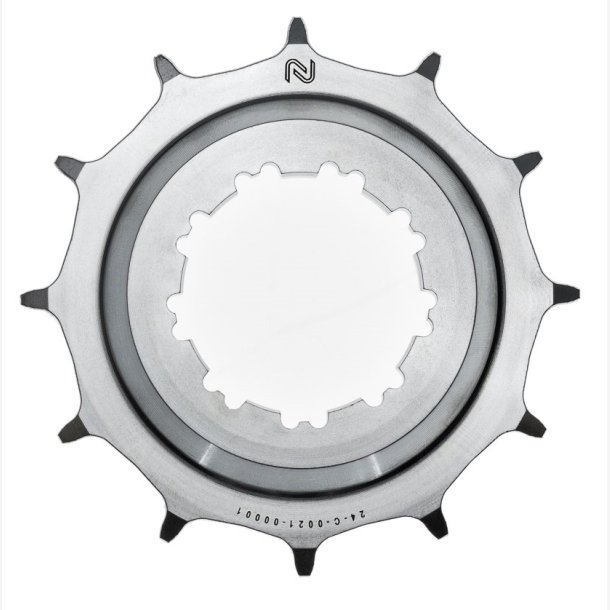 Tandhjul  26T Enduo Cargo Enviolo Cl-45.5mm - silver