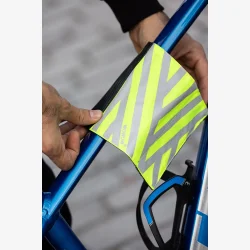 Wowow multifunktionelt refleksb�nd Quadro Berlin - gul