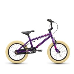 S'COOL XtriX Mini 16" BMX � 1 gear - m�rk lilla