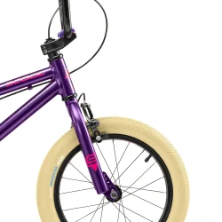 S'COOL XtriX Mini 16" BMX � 1 gear - m�rk lilla