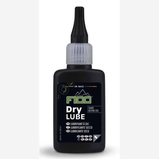 Dry lube DR.WACK F100 - drop bottle with 50 ml