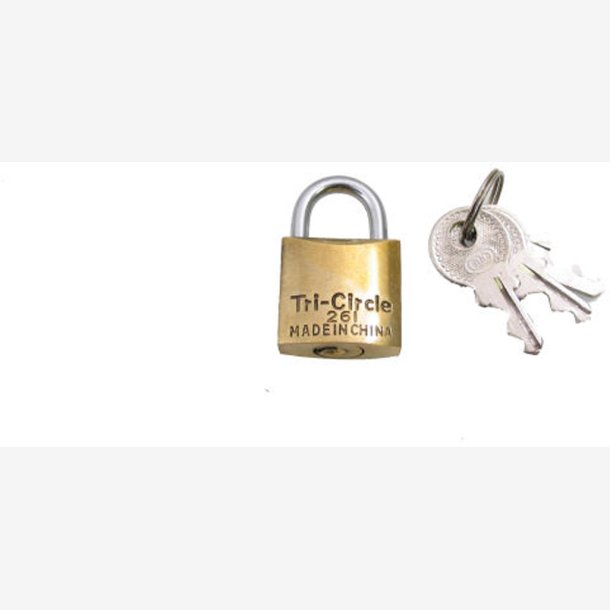 Padlock Tri-Circle - 20mm