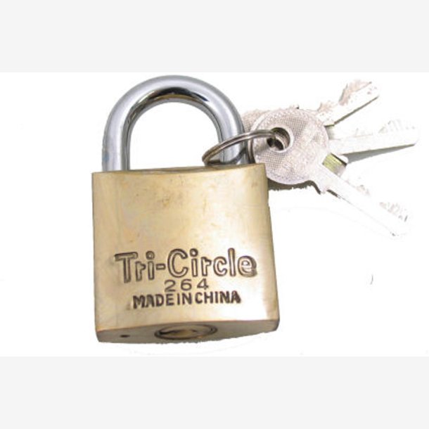 Padlock Tri-Circle -  38mm