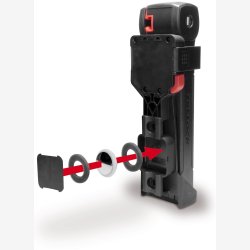 Foldels cykel FS 380/100 Trigo X-Press 100cm - sort