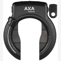 Ringls Axa Defender Retractable - sort, aftagelig ngle
