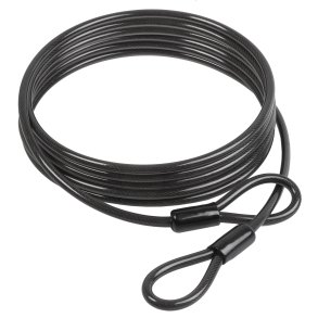 L�sekabel M-Wave S 10,50 L 5 meter x 10 mm - sort