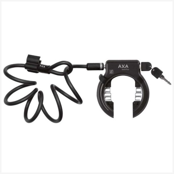 Ringls Axa Solid Plus med Newton PL150 stikkabel