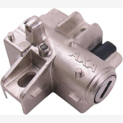 Ringls Axa Defender med Bosch 2 rr cylinder - skinnende sort