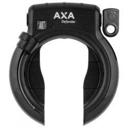 Ringls Axa Defender med Bafang cylinder - blank sort