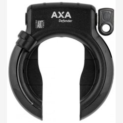 Ringls Axa Defender med Bafang cylinder - blank sort