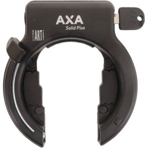 Ringl�s Axa Solid Plus med d�kh�tter - sort - godkendt
