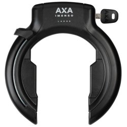 Ringls Axa Imenso Large Retractable med aftagelig ngle - sort