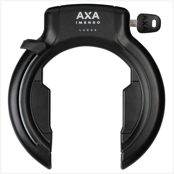 Ringls Axa Imenso Large Retractable med aftagelig ngle - sort