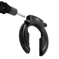 Ringls Axa Imenso Large Retractable med aftagelig ngle - sort