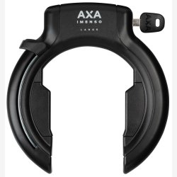 Ringls Axa Imenso Large Retractable med aftagelig ngle - sort