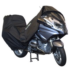 Motorcycle Cover DS Covers ALFA TOPCASE XXL - black