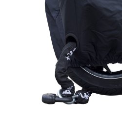 Motorcycle Cover DS Covers ALFA 3W without space for top box - black