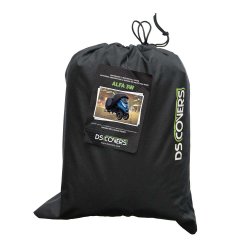 Motorcycle Cover DS Covers ALFA 3W with space for top box - black