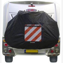 DS Covers cykelcover STAR til 2-3 cykler med lomme til advarselsskilt