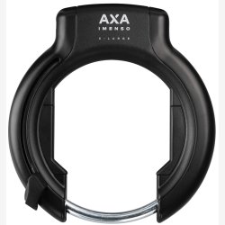 St med ringls Axa Imenso XL + plug-in kde Axa ULC 130 med sadeltaske