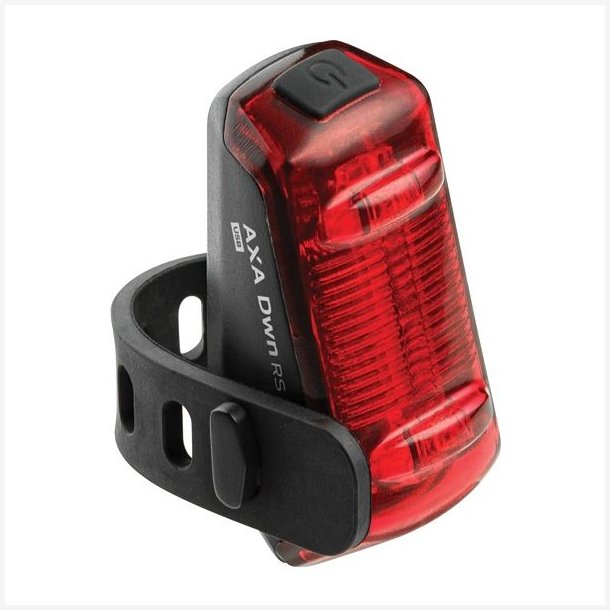 Baglygte med bremselys Axa Dwn Rear Brake Light 1 Lux USB-C genopladelig