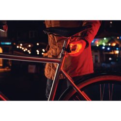 Axa baglygte DWN Signal USB - genopladelig