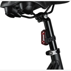 Baglygte med bremselys Axa Dwn Rear Brake Light 1 Lux USB-C genopladelig