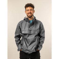 Mirage Rainfall Soft Touch anorak regnjakke - gr� - L