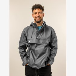 Regnfrakke Mirage Rainfall Closed jakke - strrelse XL - lavet af polyester soft touch - earl grey