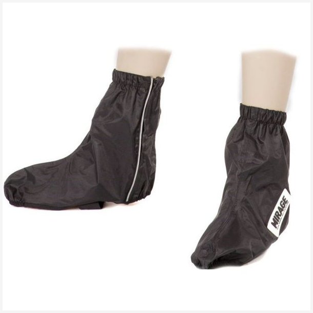 Cykel skoovertrk Mirage Luxury XL - sort - vandtt